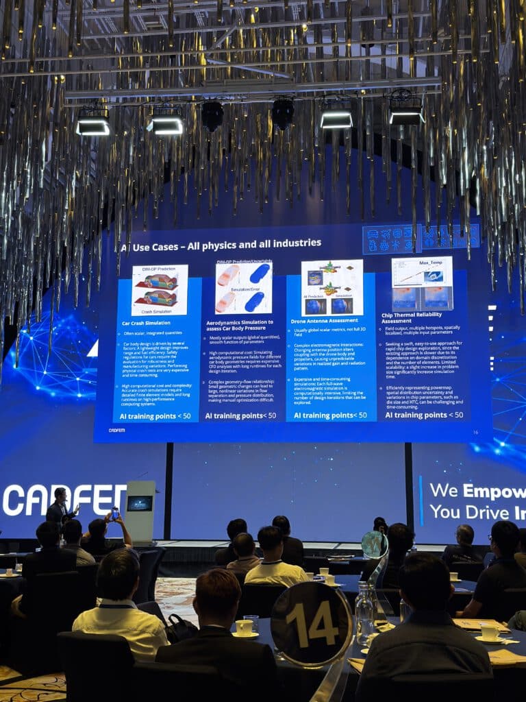 AI use cases across physics and industries presented at the conference